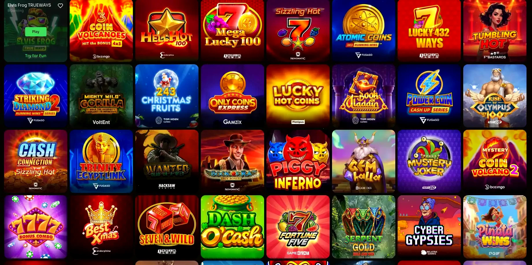 Truefortune Casino Login-Bereich auf Desktop und Mobilgeräten